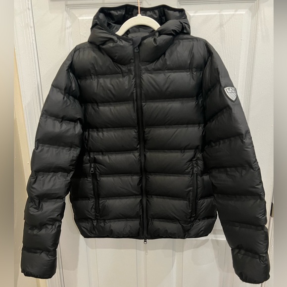 Emporio Armani EA7 Bomber Hooded Zip Up Jacket - Picture 4 of 11